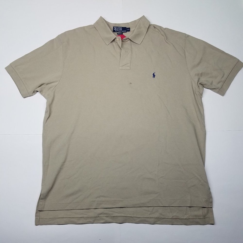 Beige Oat Polo Ralph Lauren XXL 2XL | Short Sleeve